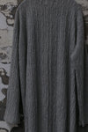 Mutedance 24 Autumn and Winter Long Cashmere Cardigan MD-MD24FW144-GRAY